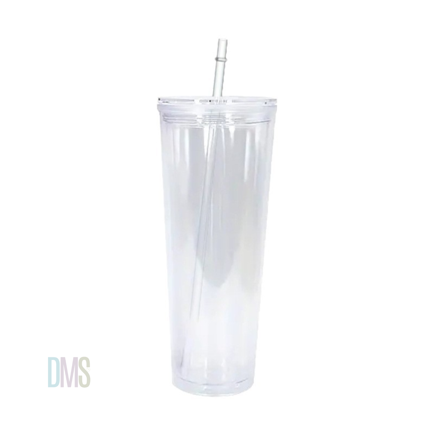 24oz Acrylic Custom Snow Globe Tumbler