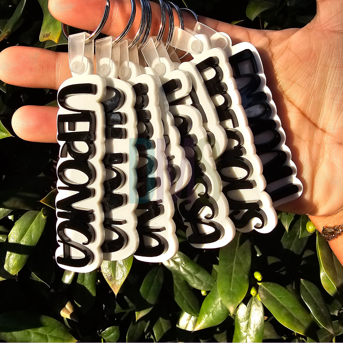 Custom Acrylic Name Keychains
