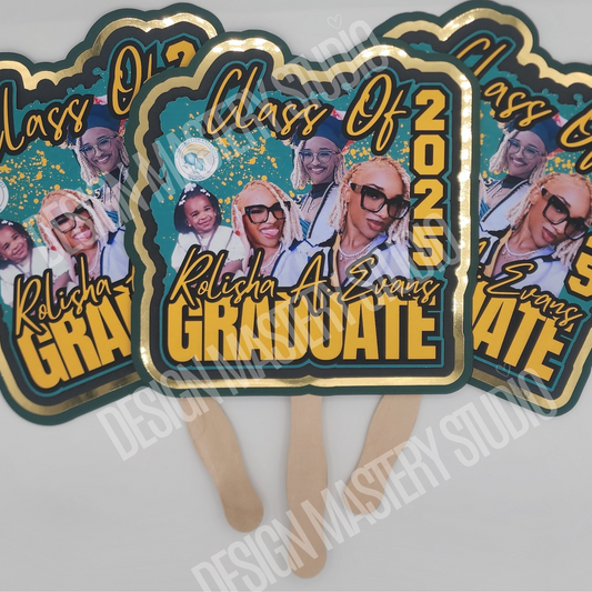 Personalized Paper Fans