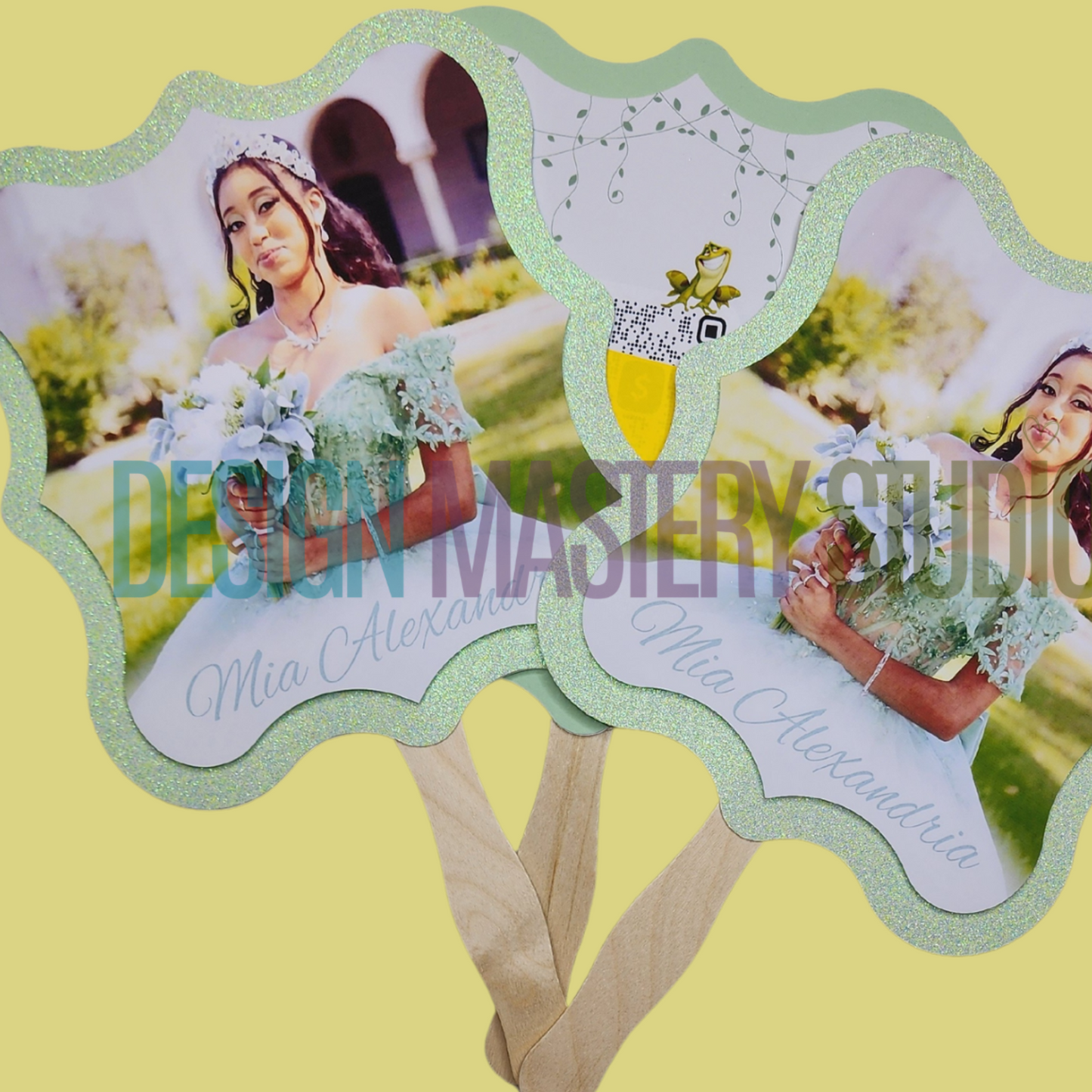 Personalized Paper Fans